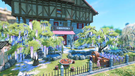 Outside
